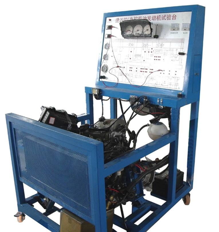 捷達(dá)電控柴油發(fā)動機拆裝實訓(xùn)臺,汽車發(fā)動機拆裝實訓(xùn)設(shè)備--上海振霖